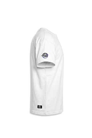 Royce Gracie Academy 360 Logo t-shirt side view