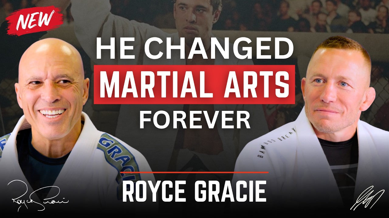 Royce Gracie on the GSP Podcast with Georges St-Pierre - He Changed Martial Arts Forever